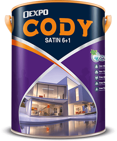 OEXPO CODY SATIN 6+1 – SƠN NƯỚC BÓNG NGOÀI TRỜI0