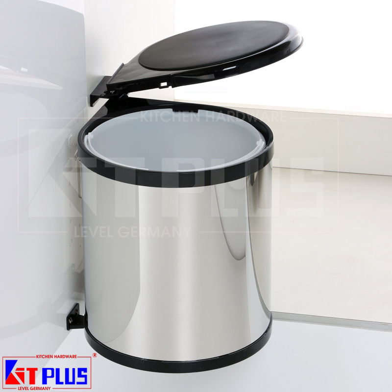 Thùng rác inox gắn cánh DF14L0